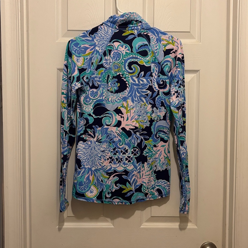 Lilly Pulitzer Luxletic  zip up - Picture 5 of 5
